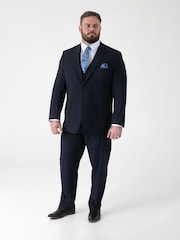 Chaqueta de traje sartorial elástica de 4 posiciones Ted de D555 - Imagen 2 de 5