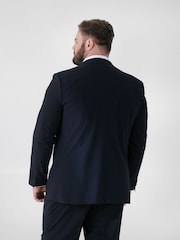Chaqueta de traje sartorial elástica de 4 posiciones Ted de D555 - Imagen 3 de 5