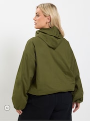 zelena - Yours Curve jakna z zadrgo - Slika 4 iz 7
