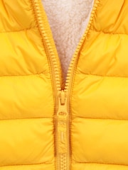 Mountain Warehouse Yellow Seasons Water Resistant Faux Fur Lined Padded Jacket - Image 7 of 7