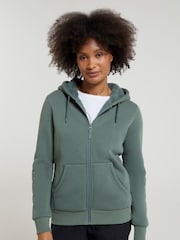 Mountain Warehouse Green Dalton Sherpa Lined Hoodie - Image 1 of 6