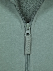 Mountain Warehouse Green Dalton Sherpa Lined Hoodie - Image 6 of 6