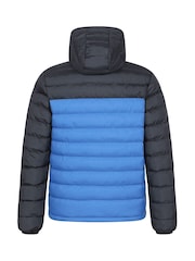 Mountain Warehouse Blue/Black Seasons II Mens Water Resistant Padded Jacket - Image 3 of 4