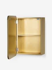 Gold Mirrored Storage Single Wall Cabinet - Image 6 of 7