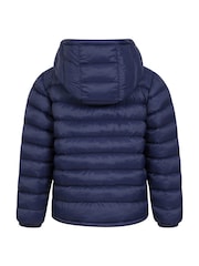 Mountain Warehouse Blue Seasons Fur-Lined Kids Water-Resistant Padded Jacket - Image 4 of 5
