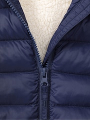 Mountain Warehouse Blue Seasons Fur-Lined Kids Water-Resistant Padded Jacket - Image 5 of 5