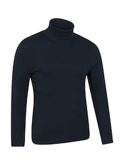 Mountain Warehouse Blue Meribel Cotton Thermal Top - Image 3 of 4