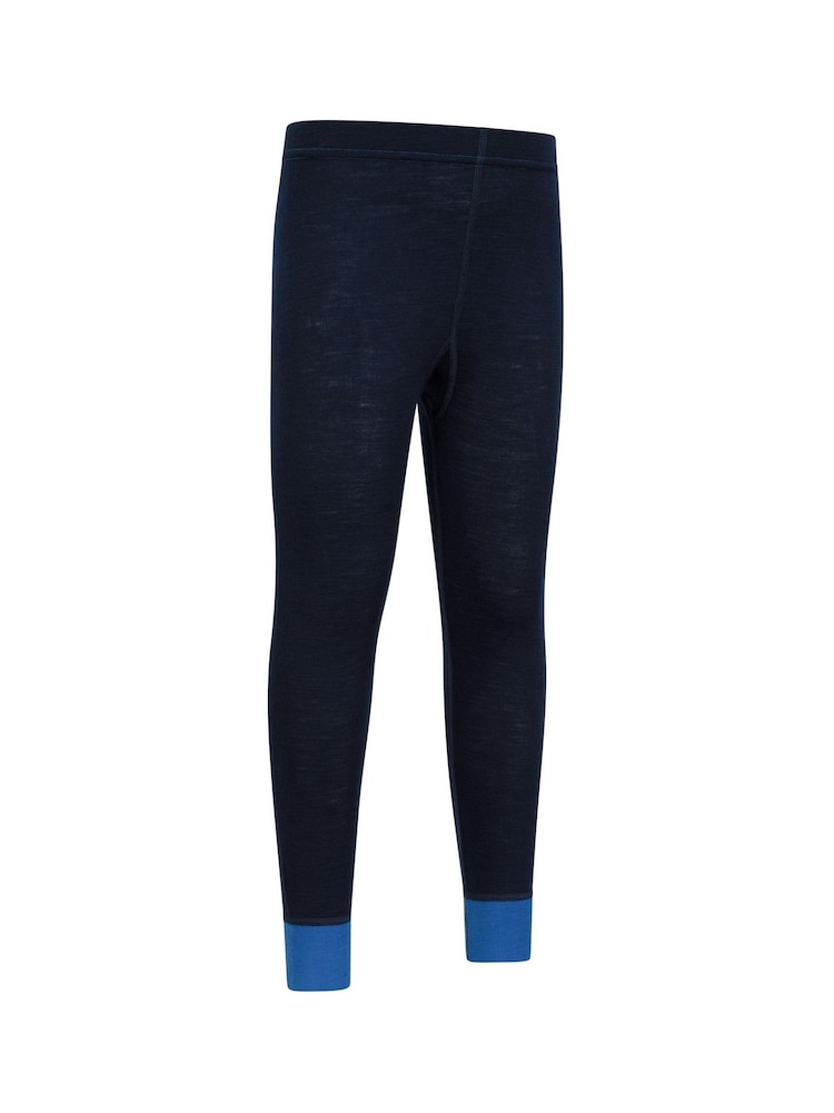Mountain Warehouse Blue Merino Kids II Baselayer Thermals - Image 2 of 5