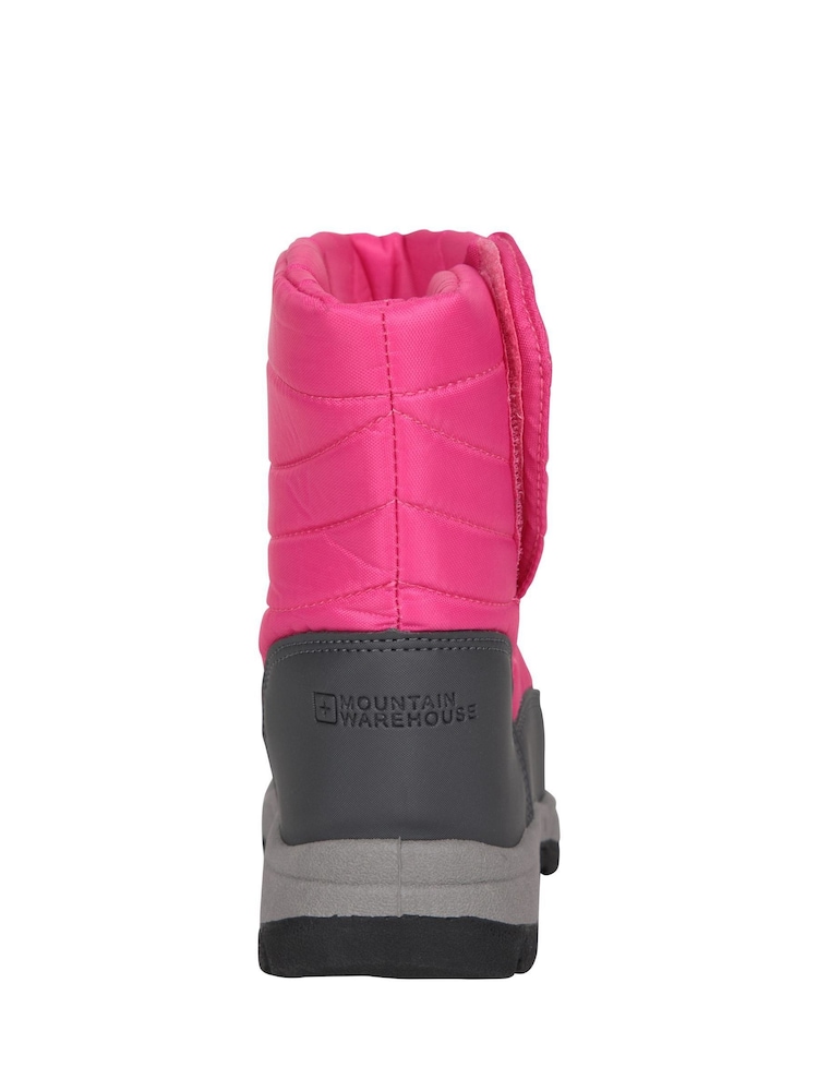 Mountain Warehouse Pink Caribou Toddler Adaptive Snow Boots - Image 6 of 6 Mountain Warehouse Pink Caribou Toddler Adaptive Snow Boots - Image 6 of 6