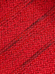 Ted Baker Red Olivan Open Front Bouclé Jacket - Image 6 of 6