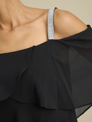 Gina Bacconi Chassidy Frill Top Trousers Set - صورة 5 من 5