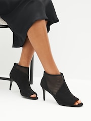 Black Forever Comfort® Mesh Shoe Boots - Image 1 of 7