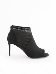 Black Forever Comfort® Mesh Shoe Boots - Image 3 of 7