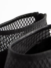 Black Forever Comfort® Mesh Shoe Boots - Image 6 of 7