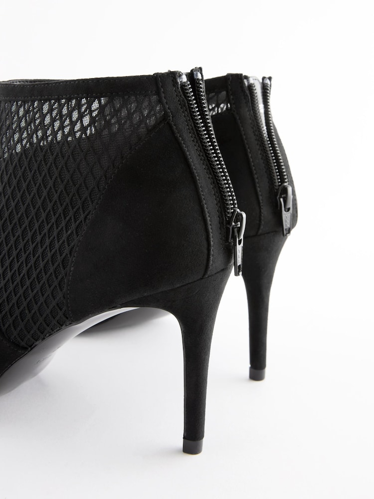 Black Forever Comfort® Mesh Shoe Boots - Image 7 of 7