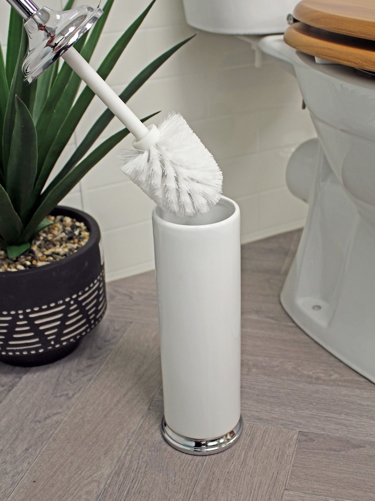 Suporte autônomo para escova de vaso sanitário Showerdrape Opera - Imagem 2 de 4