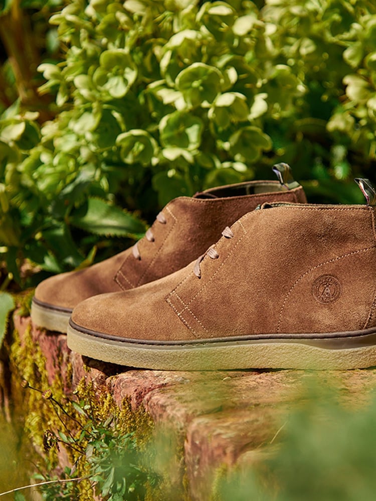Barbour Sand Reverb Chukka Boots - Image 2 of 7