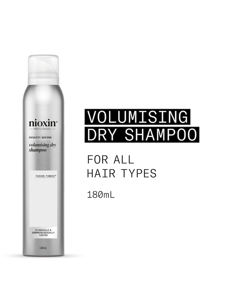 Nioxin Density Defend Volumising Dry Shampoo 180ml - Image 2 of 5 Nioxin Density Defend Volumising Dry Shampoo 180ml - Image 2 of 5