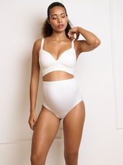 Seraphine X Vogue Williams Bone & Blush Plunge Nursing Bras 2 Pack - Image 6 of 8