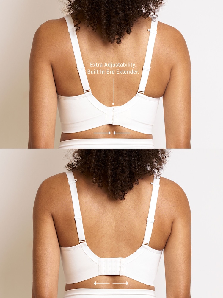Seraphine X Vogue Williams Bone & Blush Plunge Nursing Bras 2 Pack - Image 8 of 8