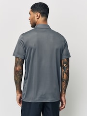 adidas Grey Train Essentials Training Polo Shirt - Image 2 of 4