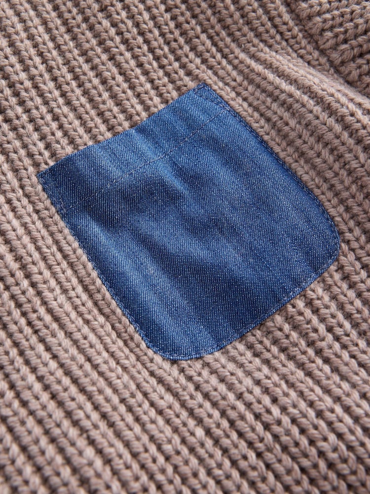 Boden Grey Colour Block Jumper - Image 3 of 3 Boden Grey Colour Block Jumper - Image 3 of 3