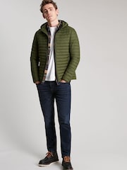 Joules Green Snug Hooded Padded Jacket - Image 3 of 6