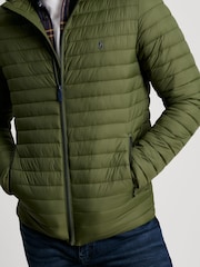 Joules Green Snug Hooded Padded Jacket - Image 5 of 6