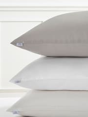 Bedeck Of Belfast Silver 100% Mulberry Silk Housewife Pillowcase - Image 3 of 3