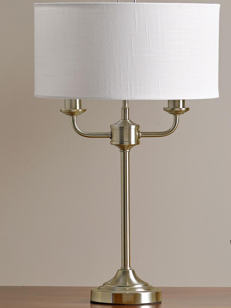 Village At Home Brass Grantham Table Lamp - Image 1 of 1