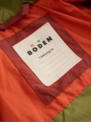 Boden Red Quilted Borg Jacket - Image 3 of 5