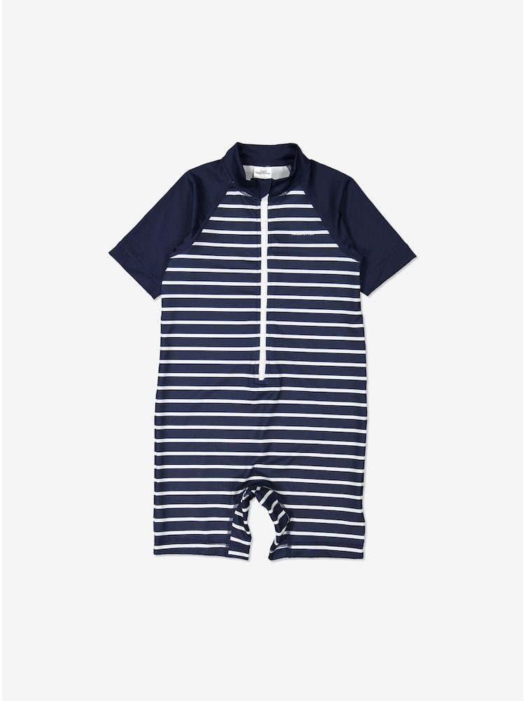 Polarn O. Pyret Blue Striped Sunsafe Suit " - Image 1 of 3
