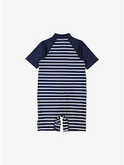 Polarn O. Pyret Blue Striped Sunsafe Suit " - Image 2 of 3