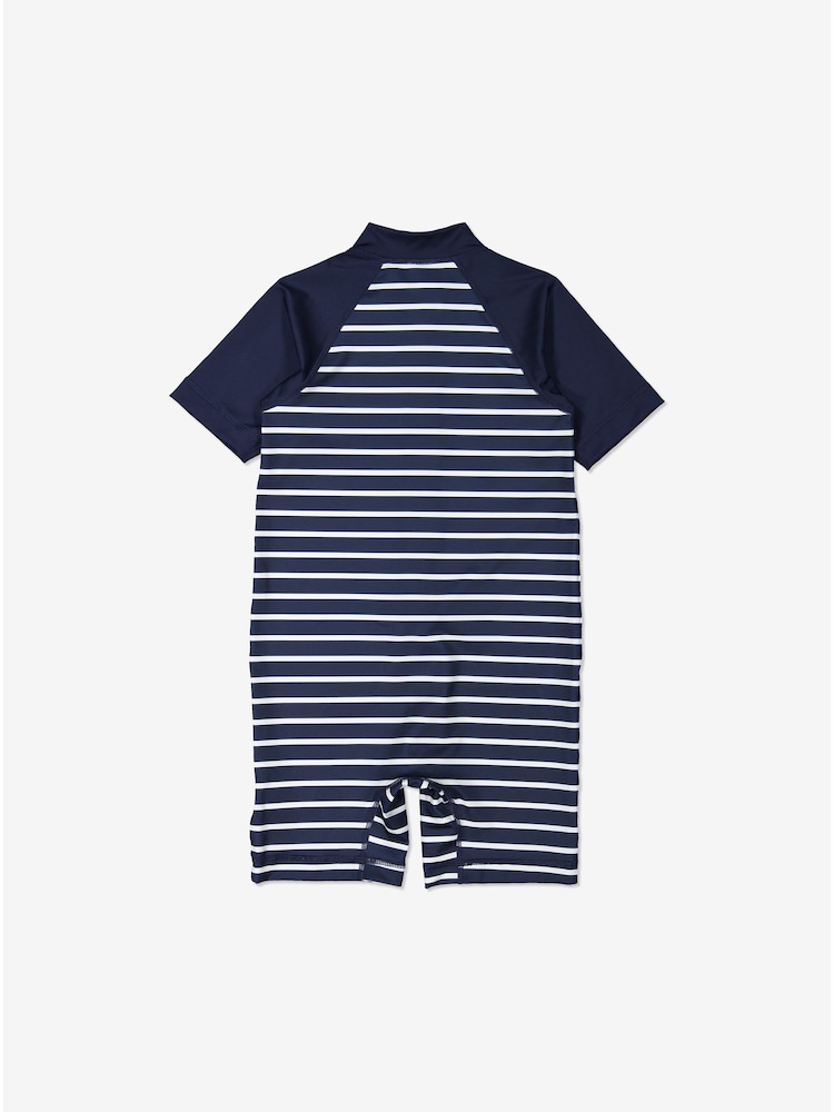 Polarn O. Pyret Blue Striped Sunsafe Suit " - Image 2 of 3