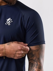 Gym King Navy Blue Energy T-Shirt - Image 2 of 2