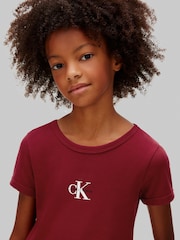 Calvin Klein Ribbed T-Shirt - Bild 5 von 6