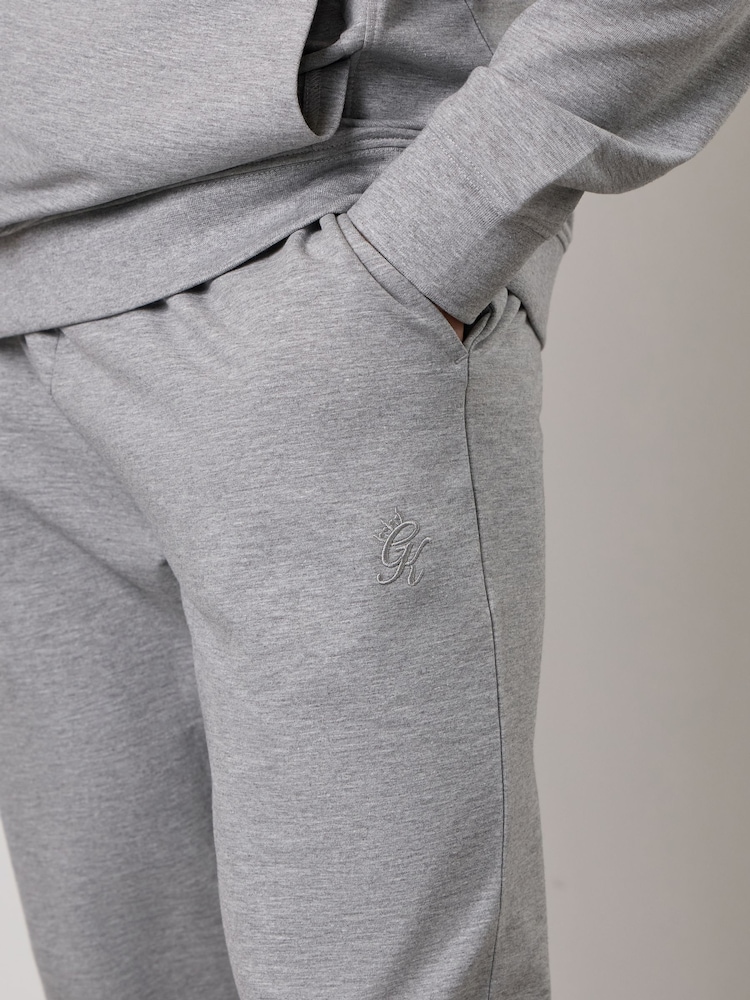 Gym King Grey Victory Loopback Joggers - Image 4 of 4 Gym King Grey Victory Loopback Joggers - Image 4 of 4