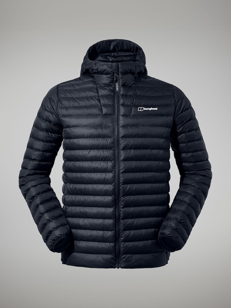 Buy Berghaus Black Exclusive Vaskye Padded Hooded Jacket from the