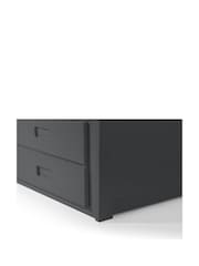 Julian Bowen Black Maisie 3 Drawer Storage Bed with Pull Out Underbed - Image 13 of 14