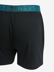Black Marl Waistband 4 pack Boxers - Image 3 of 3