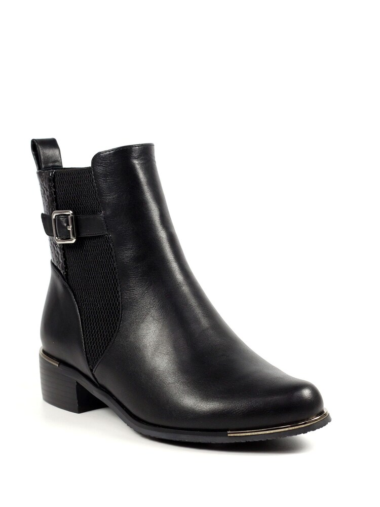 Lunar Wyatt Black Boots - Image 2 of 7