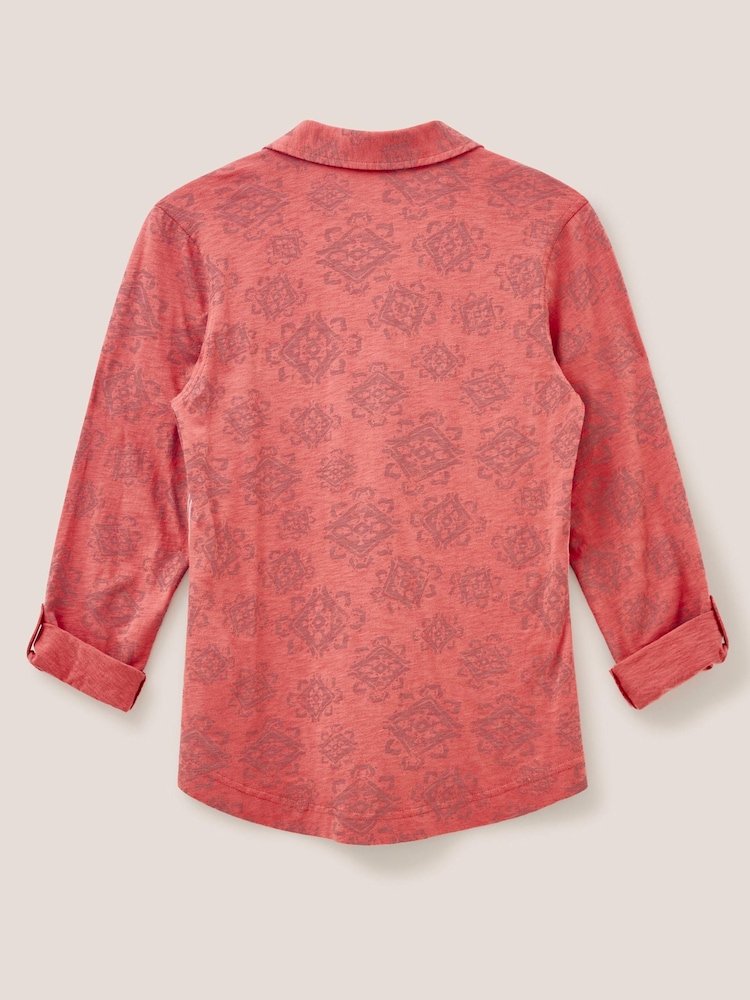 White Stuff Annie Jersey Shirt - Image 6 of 6