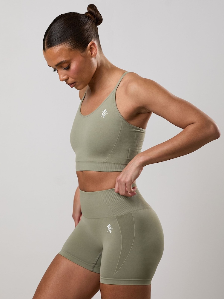 Gym King Green Power Lightweight Seamless Tank - Image 1 of 4