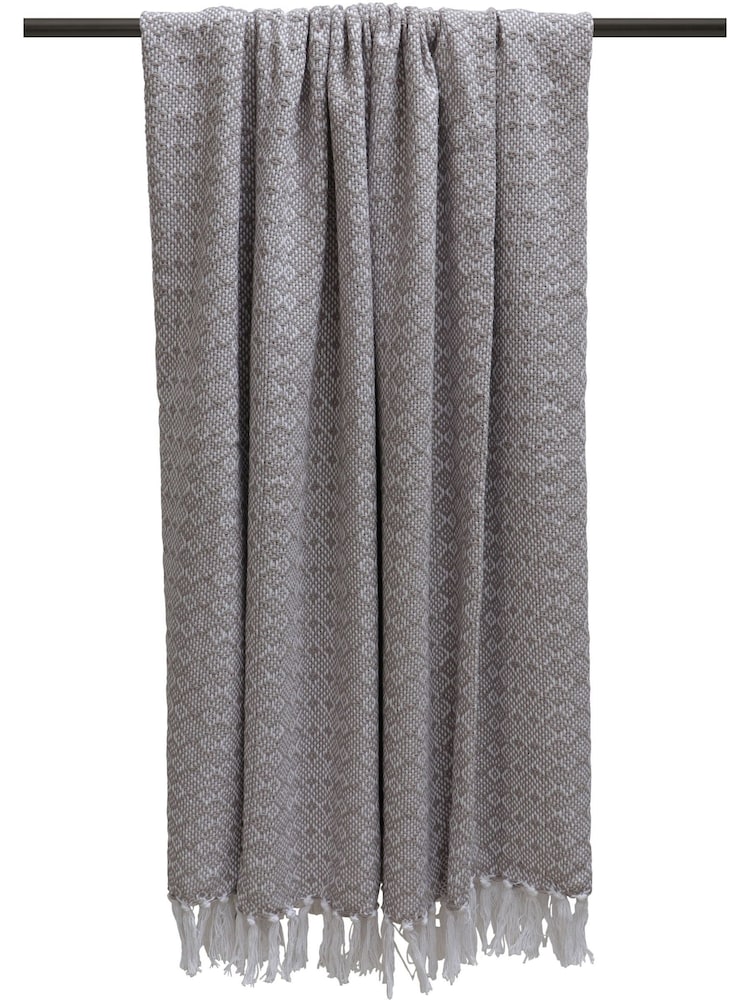 furn. Grey Jewels Throw - Image 1 of 1