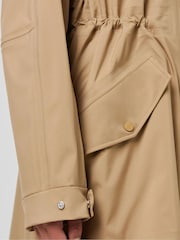 Sweaty Betty Beige Motion Waterproof Mid Parka - Image 4 of 6