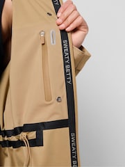Sweaty Betty Beige Motion Waterproof Mid Parka - Image 6 of 6