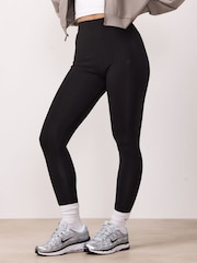 Gym King Black Victory Jersey Leggings - Image 3 of 4