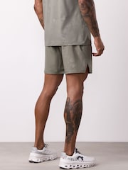 Gym King Green Debossed Camo Shorts - Image 3 of 4