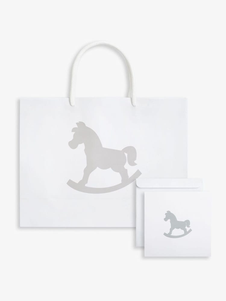 The Little Tailor Welcome Little Baby 100% Cotton Gift Set 4 Piece - Image 6 of 6