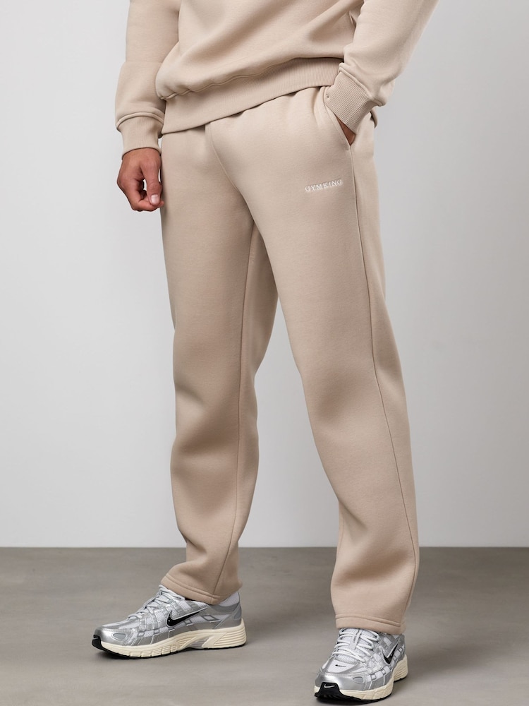 Pantaloni sport Gym King Fundamental Linear Croială dreaptă - Imaginea 1 din 4